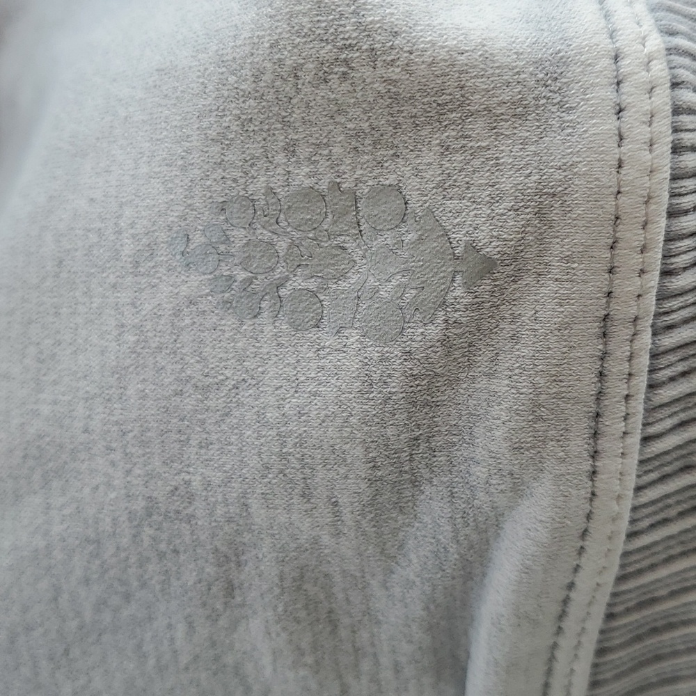 17. Free People Scoop Neck Good Karma Bra Vintage Ice Grey - Picture 8 of 11